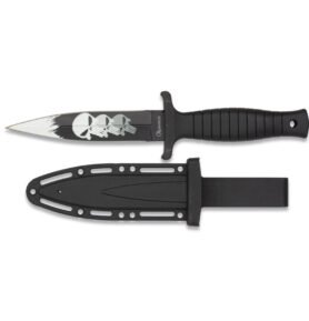Albainox nůž dýka 3D SKULLS s pouzdrem