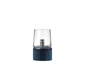 Bitz Nerezová olejová lampa Blue 8,5x14 cm