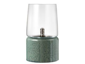 Bitz Nerezová olejová lampa Green 15x26 cm