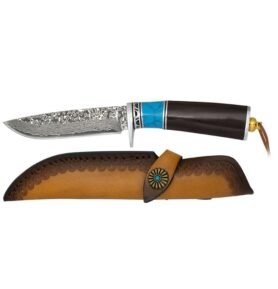 Albainox nůž lovecký 32789 damašková čepel