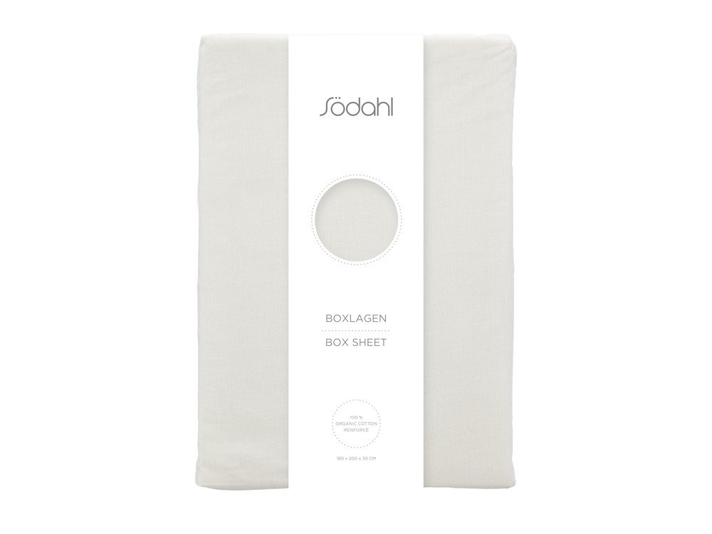 Södahl Napínací prostěradlo 180x200x30 Calm Offwhite