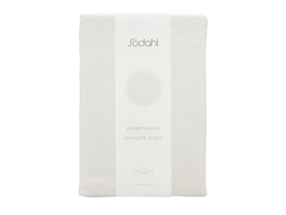 Södahl Prostěradlo na přistýlkové matrace 90x200x8 Calm Offwhite