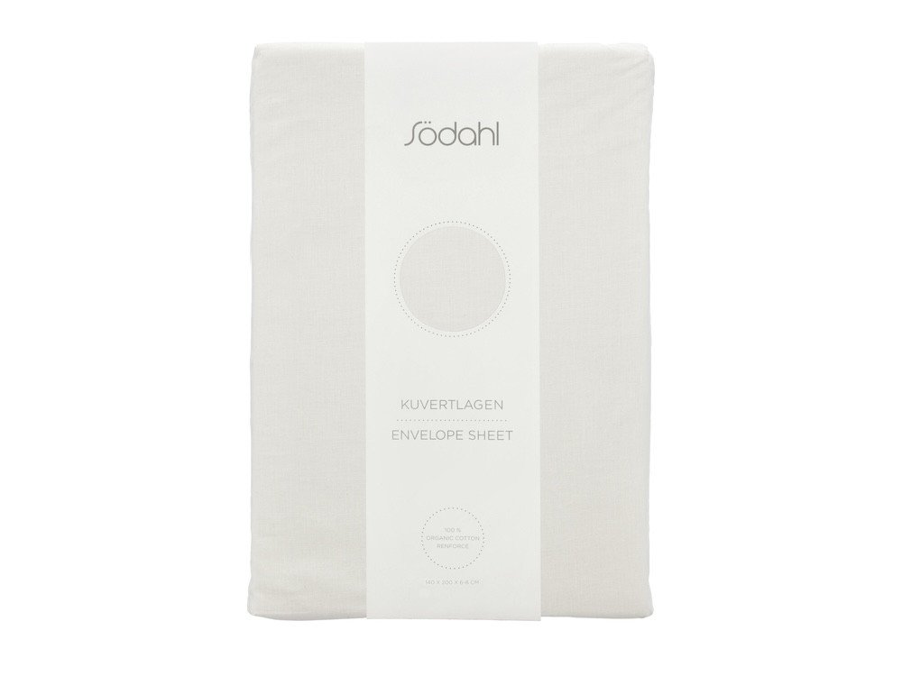 Södahl Prostěradlo na přistýlkové matrace 140x200x8 Calm Offwhite
