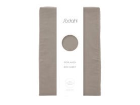 Södahl Napínací prostěradlo 90x200x30 Calm Taupe