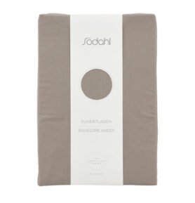 Södahl Prostěradlo na přistýlkové matrace 90x200x8 Calm Taupe