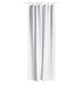 Zone Denmark Sprchový závěs cm Lux White  180 x 200 cm