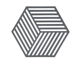 Zone Denmark Silikonová podložka pod horké Hexagon Grey