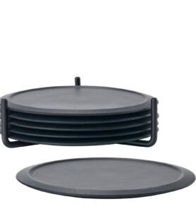 Zone Denmark Podložky pod hrnek se stojánkem (6 ks) Singles Black