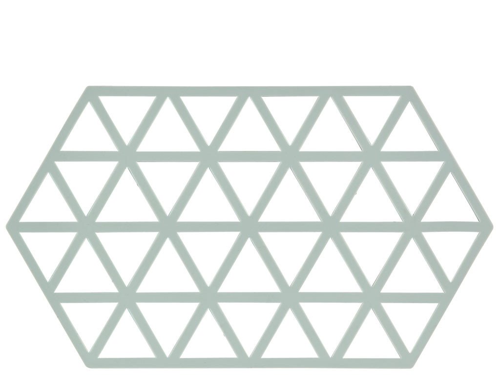 Zone Denmark Silikonová podložka pod horké Triangles Nordic Sky