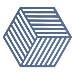 Zone Denmark Silikonová podložka pod horké Hexagon Denim