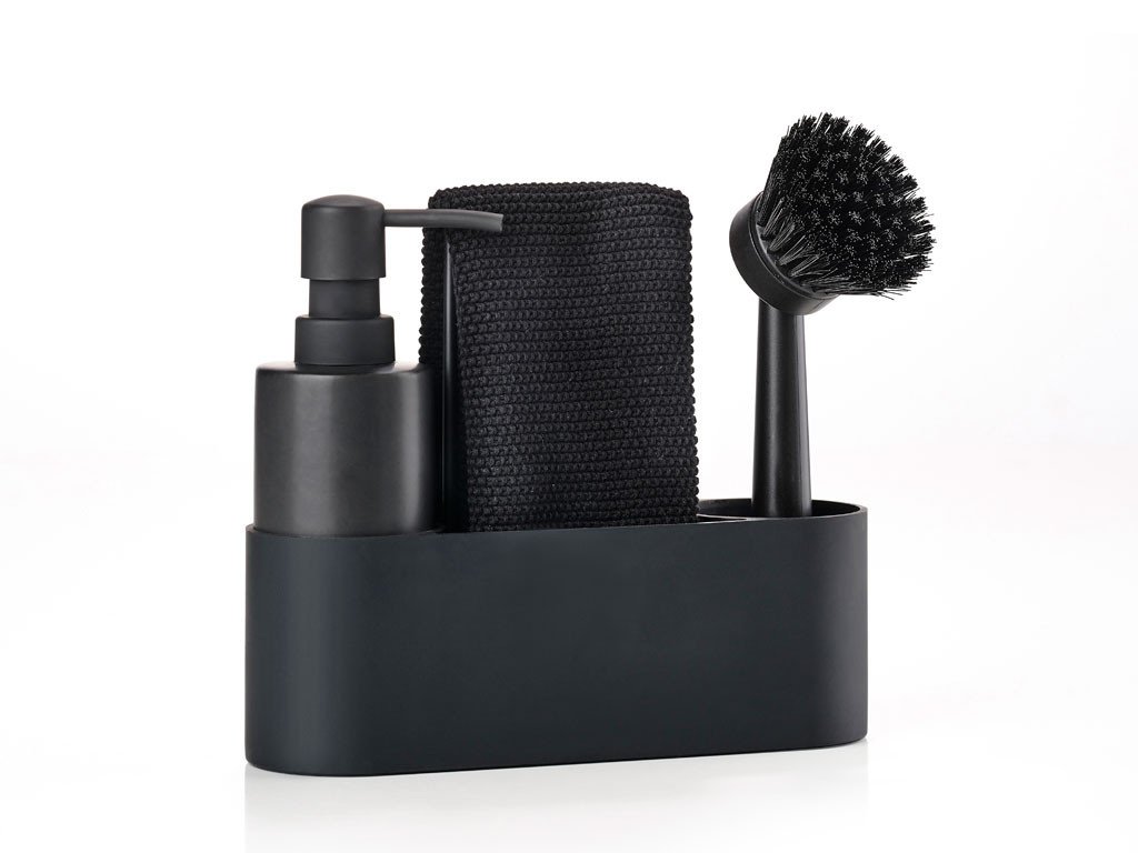 Zone Denmark Kuchyňská sada na mytí nádobí (set 3 ks) Singles Black