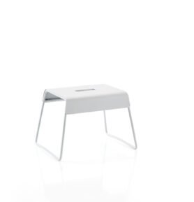 Zone Denmark Kovová stolička A A-Stool Soft grey 27,5 cm (nosnost 110 kg)