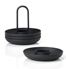 Zone Denmark Kalíšek na vajíčko Singles Black (4 ks)