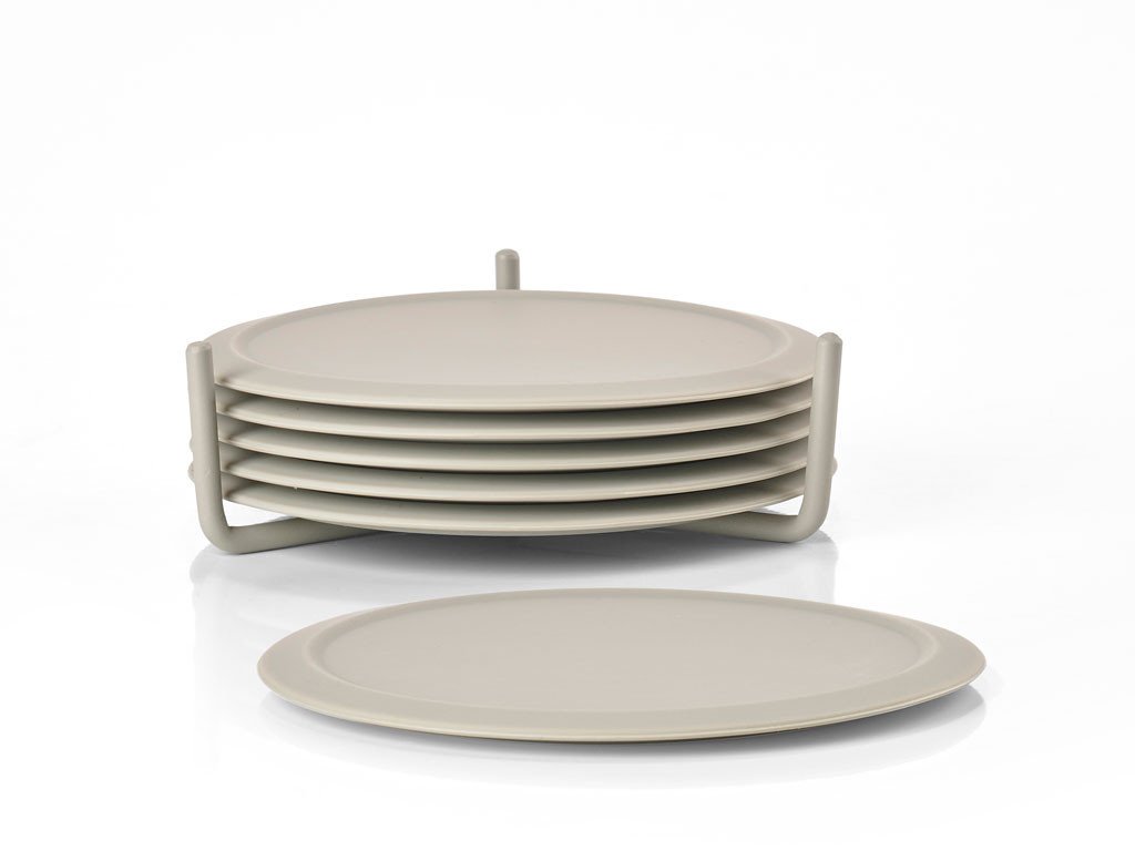 Zone Denmark Podložky pod hrnek se stojánkem (6 ks) Singles Mud