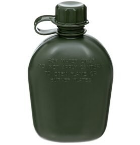 MFH láhev US plastová 1L ZELENÁ