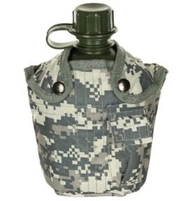 MFH láhev polní US nylonový potah 1L ACU DIGITAL