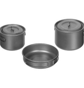 FOX Outdoor nádobí FOX pětidílné TITANOVÉ