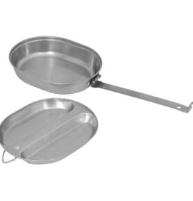 MFH nádobí jídelní US 2ks nerezová ocel STŘÍBRNÉ