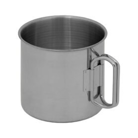 FOX Outdoor hrnek nerezový FOX sklopná ucha 450 ml