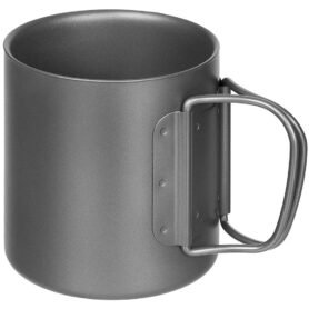 FOX Outdoor hrnek FOX dvoustěnný 300 ml TITANOVÝ