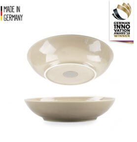 SILWY Porcelánová magnetická miska Silwy, 2 ks, béžová