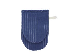 Södahl Mini kuchyňská chňapka 14x21 Line Royal Blue
