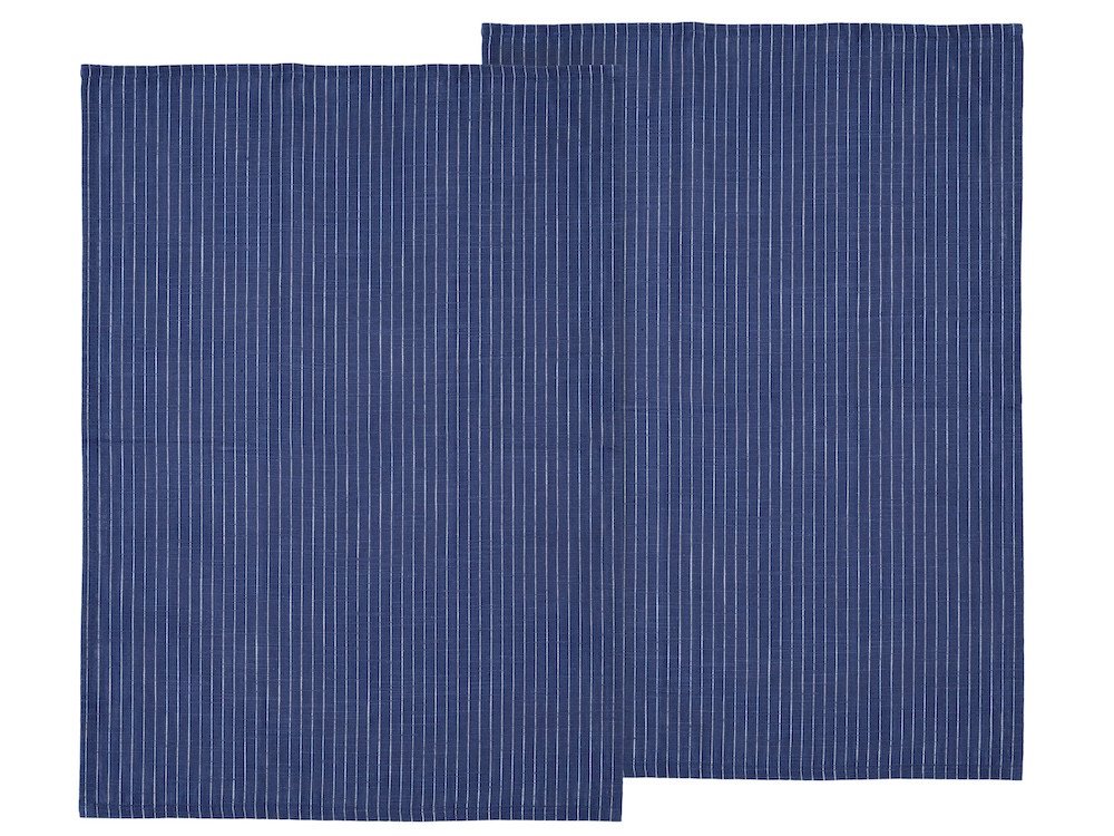 Södahl Kuchyňská utěrka 50x70 Line (sada 2 ks) Royal Blue