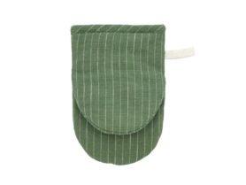 Södahl Mini kuchyňská chňapka 14x21 Line Green