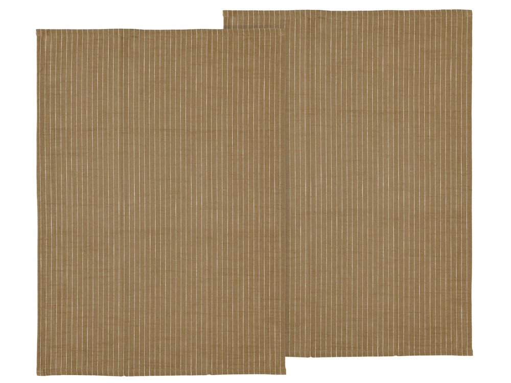 Södahl Kuchyňská utěrka 50x70 Line (sada 2 ks) Warm Taupe