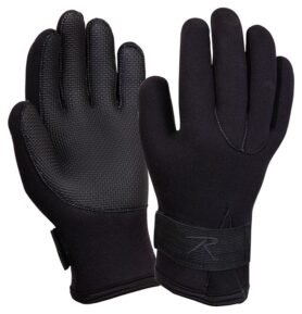 Rukavice voděodolné COLD WEATHER neoprenové ČERNÉ vel. L