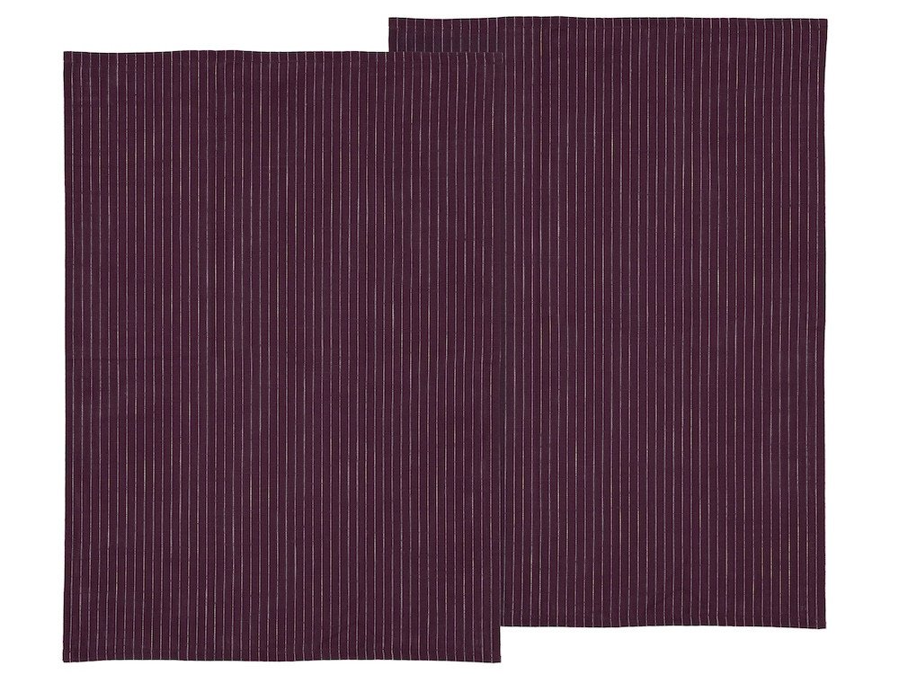Södahl Kuchyňská utěrka 50x70 Line (sada 2 ks) Purple