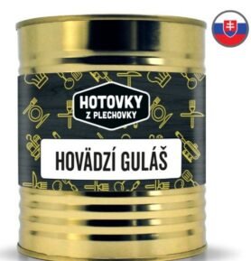 HOTOVKY Z PLECHOVKY Maďarský hovězí guláš Varianta: 800 g