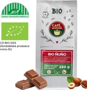 Café Montaña Bio Ñuño, zrnková bio káva Velikost balení: 1000g