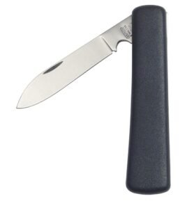 MIKOV nůž elektrikářský NH-1 zavírací UHLÍKOVÁ OCEL střenka PLAST ČERNÁ