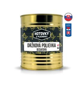 HOTOVKY Z PLECHOVKY Dršťková polévka svačinová Varianta: 800 ml