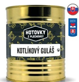 HOTOVKY Z PLECHOVKY Kotlíkový guláš Varianta: 800 ml