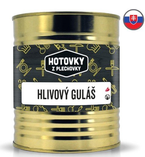 HOTOVKY Z PLECHOVKY Hlívový guláš Varianta: 800 ml