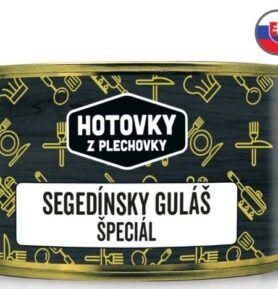 HOTOVKY Z PLECHOVKY Segedínský guláš speciál Varianta: 400 g