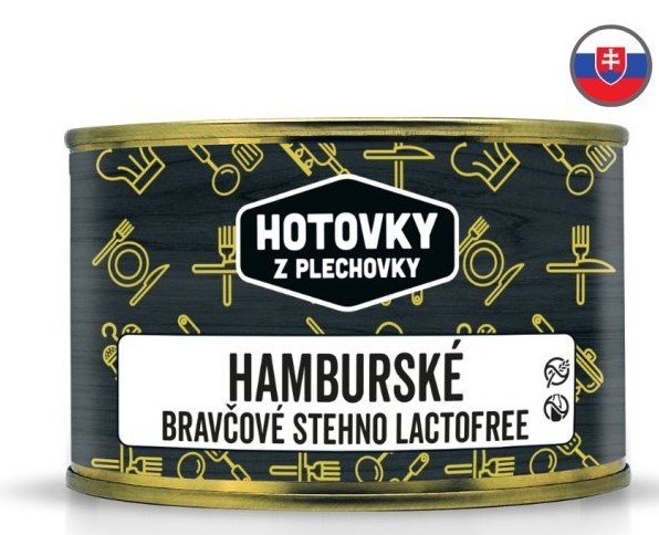 HOTOVKY Z PLECHOVKY Hamburská vepřová kýta bez lepku a mléka Varianta: 400 ml