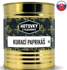 HOTOVKY Z PLECHOVKY Kuřecí paprikáš Varianta: 800 g