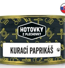 HOTOVKY Z PLECHOVKY Kuřecí paprikáš Varianta: 400 g