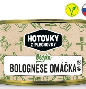 HOTOVKY Z PLECHOVKY Vegan boloňská omáčka Varianta: 400 g