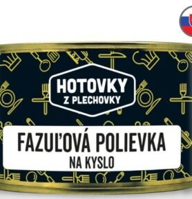 HOTOVKY Z PLECHOVKY Fazolová polévka na kyselo Varianta: 400 ml