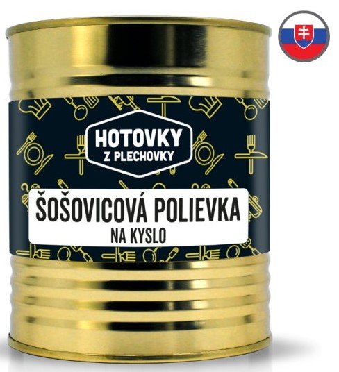 HOTOVKY Z PLECHOVKY Čočková polévka na kyselo Varianta: 800 ml