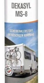 Dekalin DEKAsyl MS-8 lepidlo na okna, kartuše 290 ml - černé
