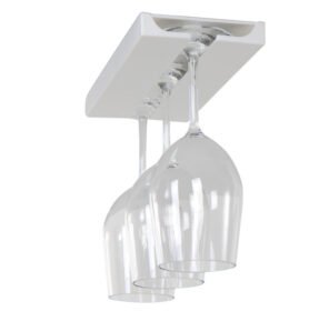 CAMP4 Držák na skleničky do karavanu Camp4, bílý