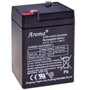 Gelová nabíjecí baterie 6 V - 4,5 Ah