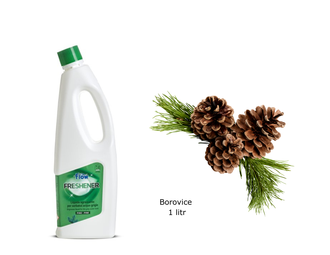 Odmašťovací chemie Flow Freshener Varianta: Borovice 1l