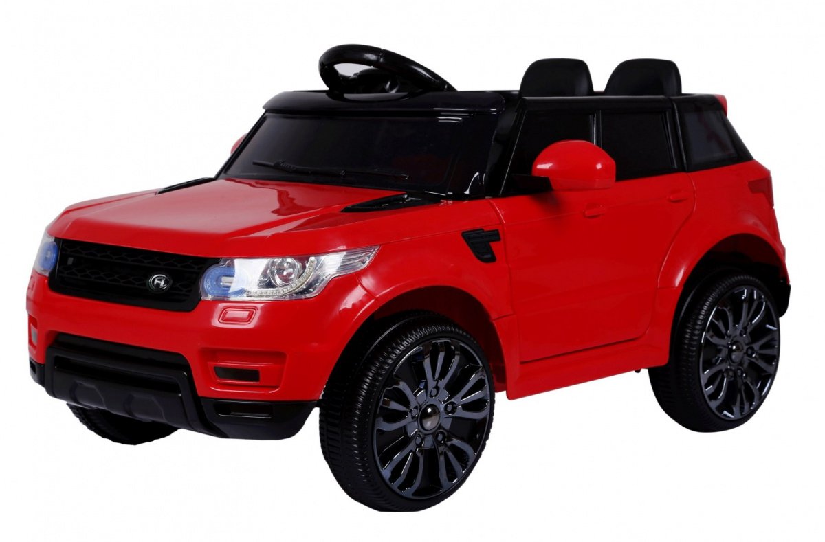Elektrické autíčko Land Rapid Racer červené