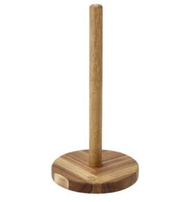 Holm Akáciový stojan na papírové utěrky 14x14x28 cm